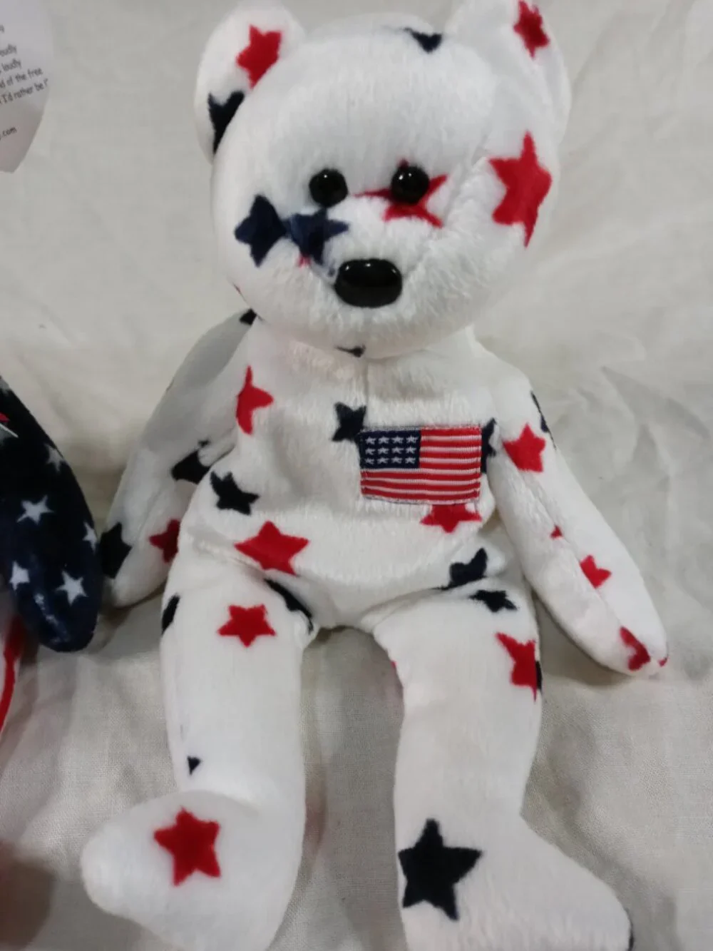 Ty Original Beanie Babies Retried Rare 98' Glory/ 99' Spangle Plush w Tags
